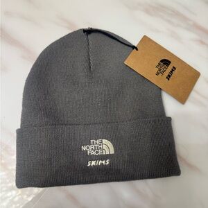 SKIMS North Face Gray Beanie